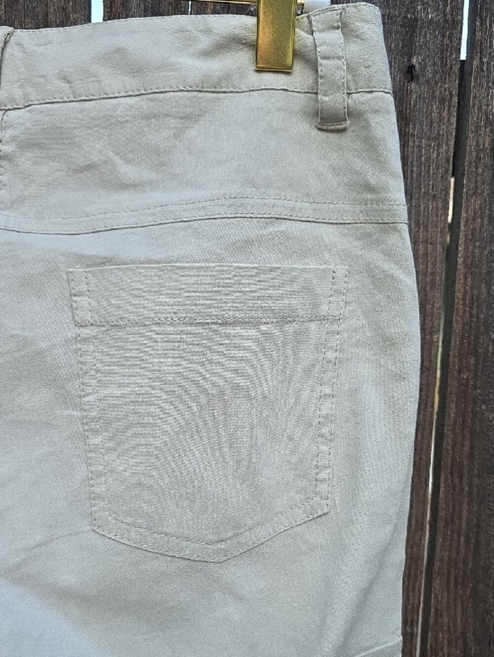Theory Beige Cargo Pants for Women - Picture 9 of 13